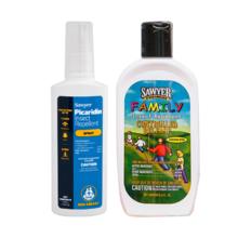 SAWYER 索耶 派卡瑞丁驱蚊喷雾 118ml/瓶+驱蚊乳液177ml/瓶