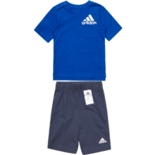 Adidas 阿迪达斯 男子小童 短袖套装 夏装