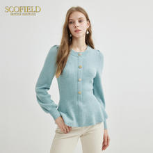 88VIP会员：SCOFIELD 绒系列 女士羊毛羊绒针织衫 SFKWD4V010