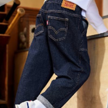 李维斯 Levi's 儿童梭织牛仔面料长裤