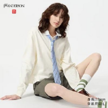 优衣库 UNIQLO 女士宽松长袖POLO衫 UQ478681000