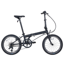 大行（DAHON）经典P8折叠自行车成人20英寸8速男女式通勤运动单车KBC083 消光黑【高配版】