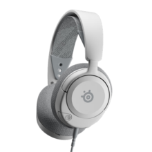 赛睿（SteelSeries）寒冰Nova1P白色 游戏电竞电脑头戴式有线耳机降噪麦克风 PS5加强版7.1环绕声LOL吃鸡CS