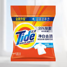 汰渍 净白去渍洗衣粉 1.15kg 家用低泡机洗手洗不伤手无磷