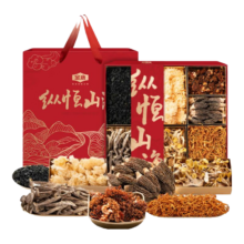 PLUS会员、需首购：金唐 纵恒山海 380g 海产菌菇干货礼盒