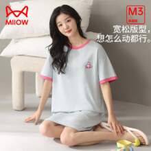 猫人 100%纯棉女士睡裙