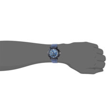 Casio卡西欧 PRW6600Y 手表男PROTREK 橡胶表带 100m防水51.5mm送男友