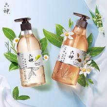 六神沐浴露茗茶植萃舒缓保湿475ml*2