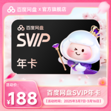 百度网盘 超级会员SVIP年卡12个月