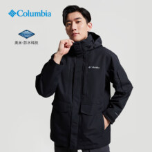 再降价、PLUS会员：Columbia 哥伦比亚 情侣同款 山野冲锋衣 WE9012 010