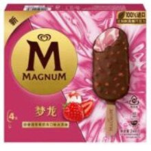 PLUS会员：梦龙 草莓意式奶冻冰淇淋 62g*4*2件