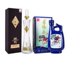 88VIP会员：泸州老窖 超级桶泸州老窖国窖1573广州塔53度600ml+景芝 景阳春52度500ml