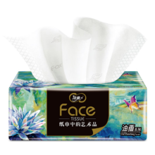 洁柔   艺术油画抽纸  80抽*8包/提*6件