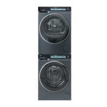 38节、预售、PLUS会员：海尔 Haier 云溪系列 EHG100176L+EG100BD176L 热泵洗烘套装