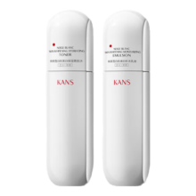 PLUS会员、 Kans 韩束 白蛮腰水乳套装 水80ml+乳80ml *2件