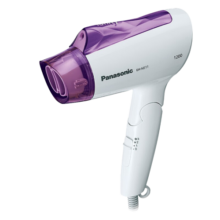 松下（panasonic）电吹风负离子护发宿舍大功率冷热风吹风筒便携式学生吹风机生日礼物情人节礼物送老婆送女友送男友 EH-NE11【紫色】负离子呵护