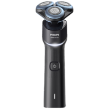 PLUS会员：PHILIPS 飞利浦 5X炫光黑 电动剃须刀 SkinEase智能舒缓刮胡刀 X5003/00