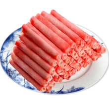 民维大牧汗 国产原切肥牛片540g 涮火锅食材 生鲜牛肉
