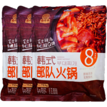 壹传食  韩式火锅753g*3袋 速食自煮部队火锅
