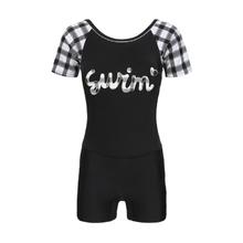 迪卡侬 DECATHLON 女款短袖连体泳衣 8648902