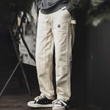 20点开始：Maden 马登工装 多口袋直筒休闲裤 男