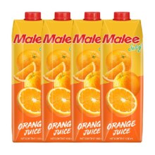 88VIP: 泰国Malee进口果汁饮料1L×4盒 +凑单可退
