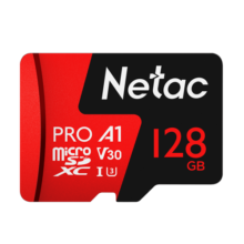 朗科（Netac）128GB TF（MicroSD）存储卡 A1 U3 V30 4K 高度耐用行车记录仪&监控摄像头内存卡 读速100MB/s