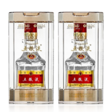 五粮液 普五第八代/七代 52度 50ml 浓香型白酒 50ml 2瓶
