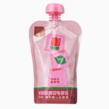 中华老字号 ，双钱牌 乐吸吸玫瑰味龟苓膏 168g*9袋