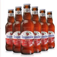 福佳 Hoegaarden 玫瑰红248ml*6瓶果味精酿啤酒瓶装比利时果啤10.0°P百威集团