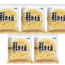 天猫U先：康师傅 鲜熟煮面 无料包5袋装