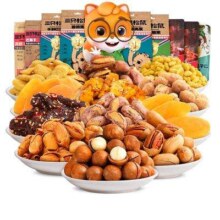 三只松鼠 肉类/坚果/休闲零食 任选10件 单品不限量