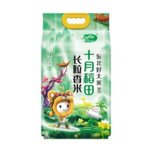 88VIP、百亿补贴：十月稻田 袋辽河长粒香大米 5kg*4袋