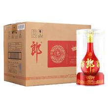 郎酒 红花郎十五 53%vol 酱香型白酒 500mL*6瓶