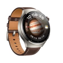 华为WATCH 4 Pro 木星棕 真皮表带