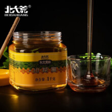 北大荒 东北黑蜂 山花蜜 1000g 纯蜂蜜 百花蜜  冲饮礼品 送父母长辈