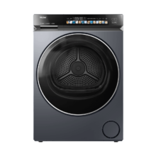 再降价、PLUS会员：Haier 海尔 云溪精英版583双擎热泵烘干机 10KG家用干衣机 3D透视烘干 GA100-STF583HU1
