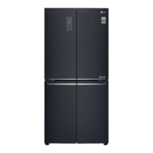 LG506L升十字对开门制冰机冰箱 风冷无霜节能变频智能电脑控温 双风多维风幕保鲜 超大容量家用净味 【黑色制冰系列丨热卖款】F544MEP62D