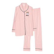 限移动端、京东百亿补贴：诺宜 J38158 孕产妇月子服套装 条纹粉色 XL