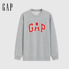 20点开始：Gap 男士法式圈织爱心刺绣logo卫衣 721023