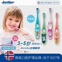 88VIP会员：洗护 JORDAN 婴幼儿童软毛牙刷 1段 0-2岁 2支/颜色随机