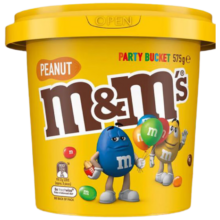 m&m's 妙趣畅享 花生巧克力豆 澳洲进口 575g 桶装