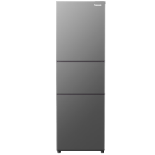 Panasonic 松下 Xtra蔓越莓冰箱300升家用三开门电冰箱 NR-XC30A2A-S