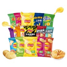 乐事 薯片零食解馋小吃食品大礼包休闲办公室零食多口味组合任选 拍15件到手18件49元，合2.72元/件
