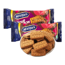 临期品：McVitie's 麦维他巧克力夹心饼干 100g*3件