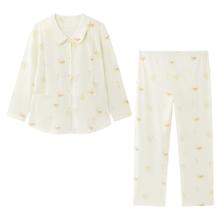 京东PLUS：全棉时代 7A抗菌家居服套装 晚安小可爱165