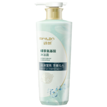PLUS会员、需首购：诗朗 绿茶氨基酸沐浴露 750g