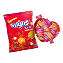plus会员：Sugus瑞士糖 水果软糖 500g约166颗 *2件