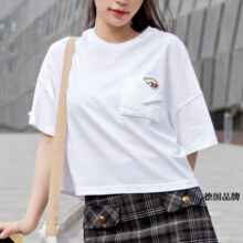 彪马 短袖女透气夏装短款t恤