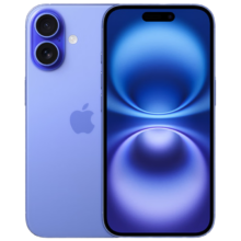 Plus会员:Apple iPhone 16 5G手机 256GB 群青色